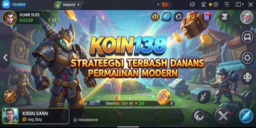 Tampilan gameplay yang menegangkan dalam KOIN138.